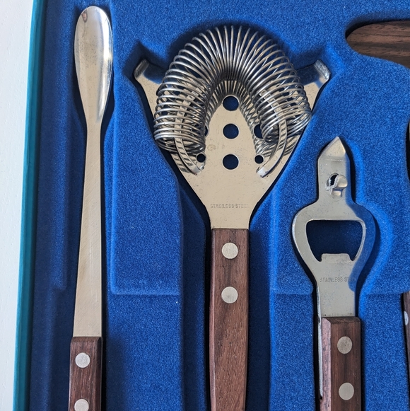Vintage Birks Bar Tool Set - Picture 2 of 6